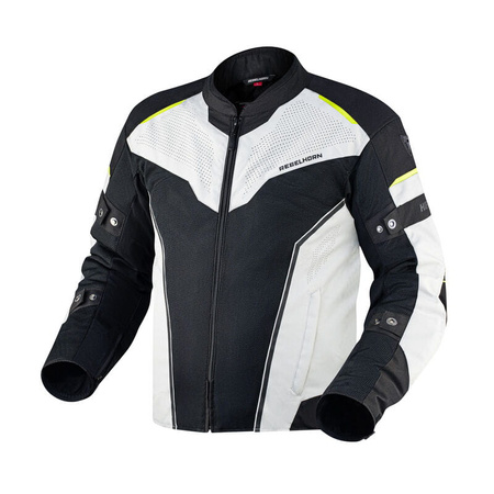 Męska Kurtka Rebelhorn Hiflow IV Black Silver Fluo