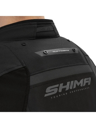 Kurtka Motocyklowa SHIMA DUNE JKT męska czarny