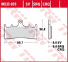 Klocki Hamulcowe TRW MCB659SV