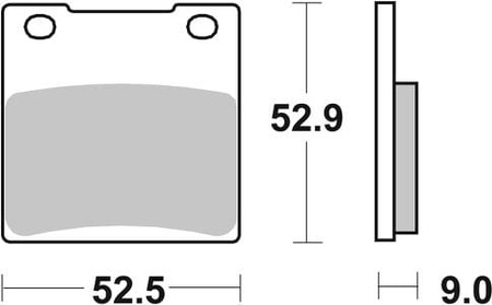 Klocki Hamulcowe SBS 556HS