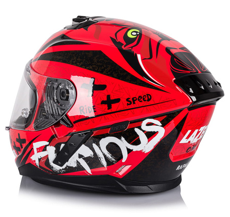 Kask Integralny Lazer Rafale Evo Oni Red