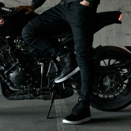 Spodnie Motocyklowe Rebelhorn Eagle III Slim Fit Washed Black