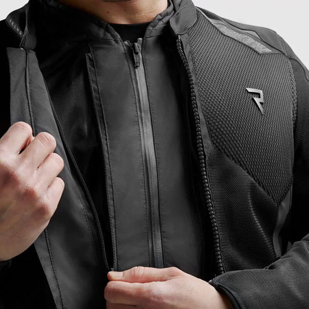Kurtka Tekstylna Motocyklowa REBELHORN JAX Black