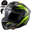 Kask Integralny LS2 FF808 Stream II Furry Black H-V Yellow