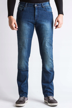 Spodnie Motocyklowe Ozone Star II Regular Washed Blue
