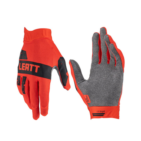 Rękawice Cross LEATT 1.5 Gripr Red Black