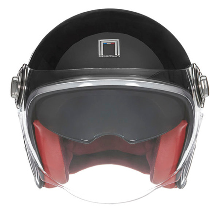 Kask Otwarty Motocyklowy NOX NP106 JET HERITAGE SOLID BLACK