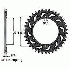 Zębatka Tylna Sunstar SUNR1-5544-44