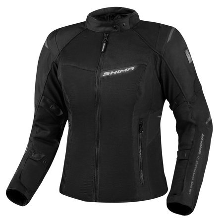 Kurtka Motocyklowa Damska SHIMA RUSH 2.0 VENT BLK