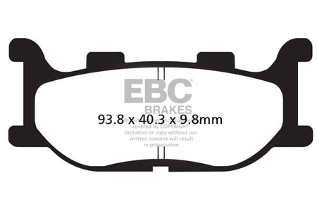 Klocki Hamulcowe EBC SFA199HH