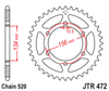Zębatka Tylna JT JTR472.41