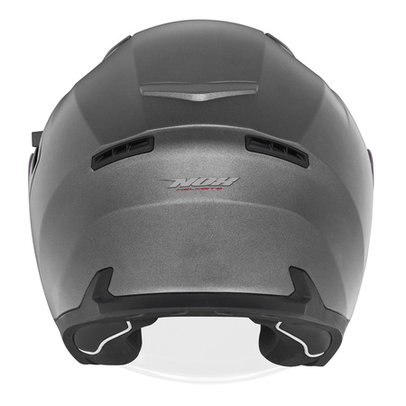 Kask Otwarty Motocyklowy NOX N130 SOLID TYTAN MATT