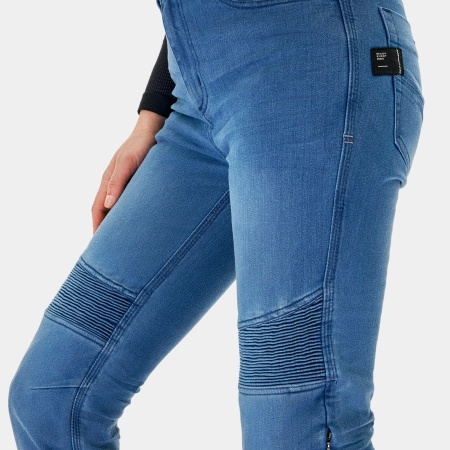 Damskie Jeansy Motocyklowe SHIMA ZENITH BLUE dżinsowe niebieski