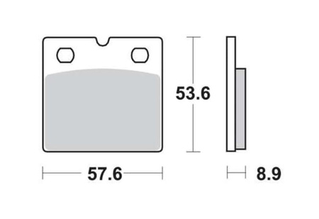Klocki Hamulcowe TRW MCB617