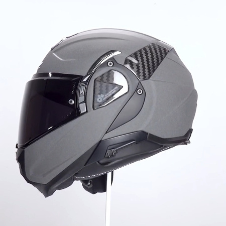Kask Motocyklowy Szczękowy LS2 FF910 ADVANT II SOLID CONCRETE