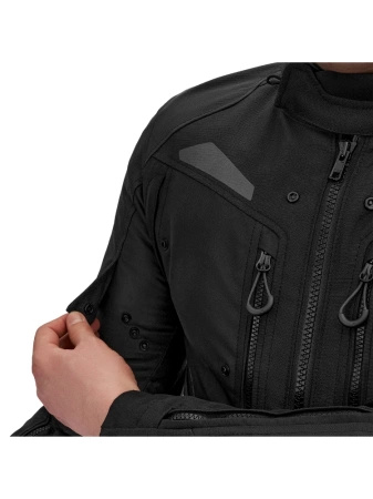 Kurtka Motocyklowa SHIMA DUNE JKT męska czarny