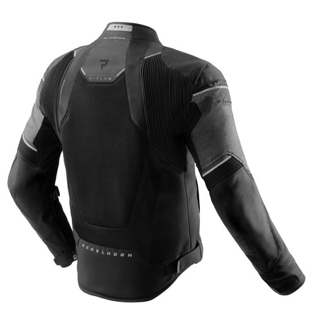 Kurtka tekstylna motocyklowa REBELHORN HIFLOW V BLACK