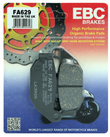 Klocki Hamulcowe EBC FA629