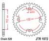 Zębatka Tylna JT JTR1072.38