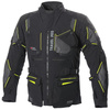 Kurtka Motocyklowa Męska BUSE TRAVEL PRO Black/Yellow
