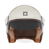 Kask Otwarty Motocyklowy NOX NP105 HERITAGE LEATHER CREAM BROWN