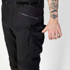 Spodnie Motocyklowe Rebelhorn Hardy II Black (krótka nogawka)