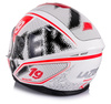 Kask Integralny Lazer Vertigo Evo Pixel White Red