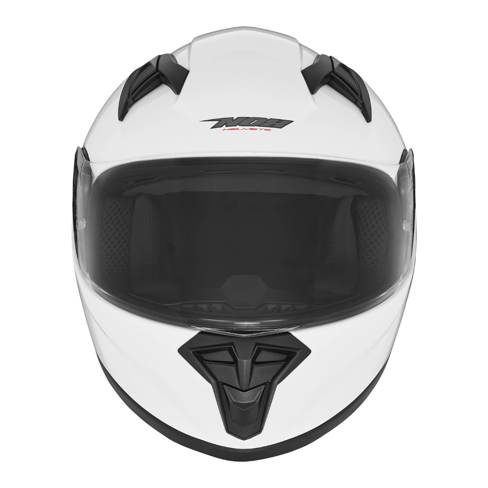 Kask otwarty motocyklowy NOX N731 JUNIOR SOLID Biały połysk
