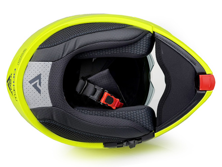 Kask Szczękowy Apex MI100 SOLID FLUO