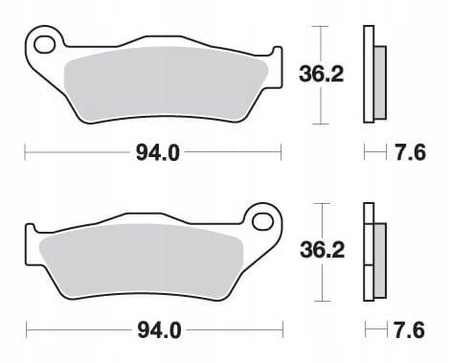 Klocki Hamulcowe SBS 671RSI