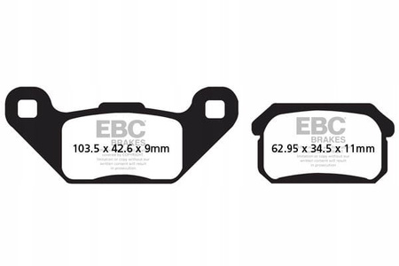 Klocki Hamulcowe EBC FA431R