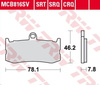 Klocki Hamulcowe TRW MCB816SV