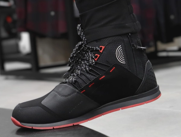 Buty IXON FREAKY WP CZARNE CZERWONE BIAŁE
