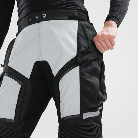 Spodnie Tekstylne Motocyklowe REBELHORN CUBBY V BLACK/GREY