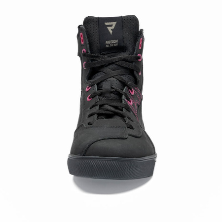 Damskie Buty Motocyklowe Rebelhorn Vandal Black/Pink