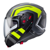 Kask szczękowy CABERG FLIP-UP HORUS X ROAD GREY BLACK YELLOW