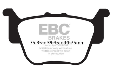 Klocki Hamulcowe EBC FA373TT