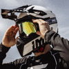 GOGLE IMX ENDURANCE FLIP GOG BLACK (SZYBA DARK SMOKE + CLEAR)