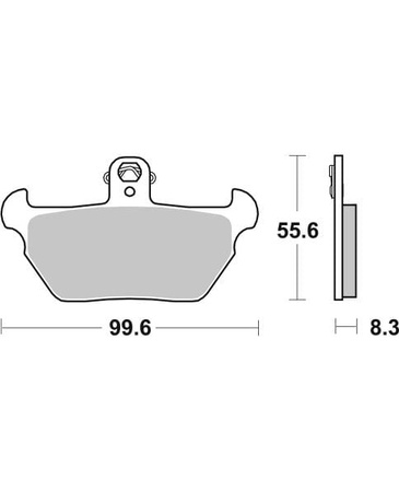 Klocki Hamulcowe SBS 644HS