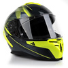 Kask Integralny Apex FI200 MADRID GREY/YELLOW