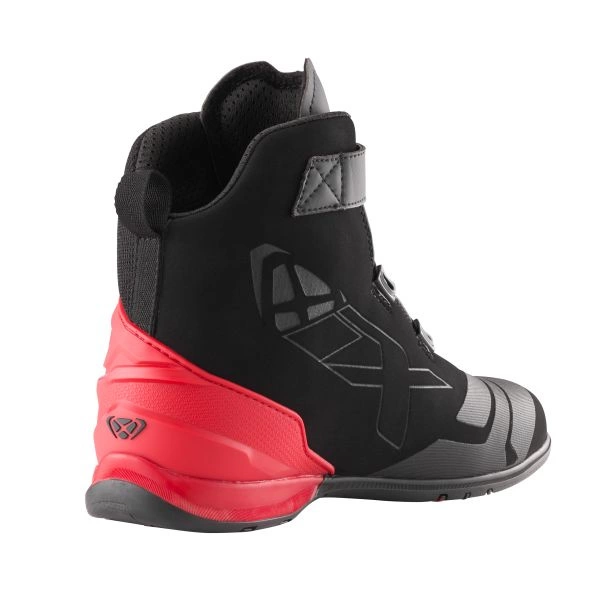 Buty IXON BULL 2 AIR CZARNE CZERWONE BIAŁE