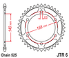 Zębatka Tylna JT JTR6.42