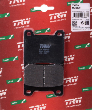 Klocki Hamulcowe TRW MCB530