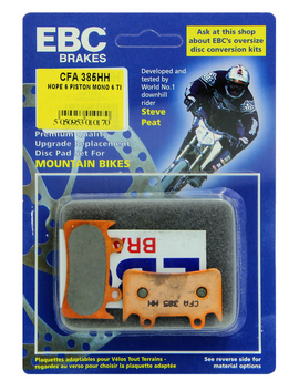 EBC KLOCKI ROWEROWE CFA385HH METALICZNE