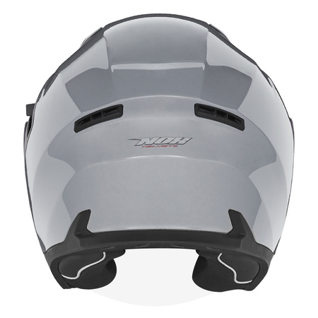 Kask Otwarty Motocyklowy NOX N130 SOLID GREY