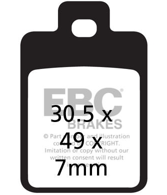 Klocki Hamulcowe EBC SFA255