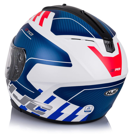 Kask Integralny HJC C70 Koro White Blue Red