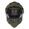 Kask Off-roadowy Motocyklowy NOX DUOSPORT N312 GREEN MATT