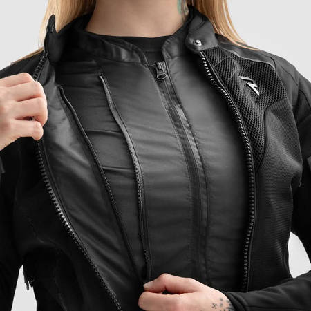 Kurtka Damska Motocyklowa REBELHORN JAX LADY BLACK