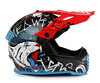 Kask Enduro Dziecięcy LS2 MX437 FAST EVO II MINI STARMAW